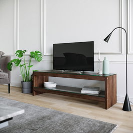 Hanah Home TV300 Soporte de TV en Nogal